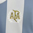 CAMISOLA DA SELEÇÃO DA ARGENTINA 25/26 AZUL E BRANCO