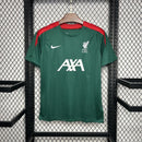 CAMISOLA DO LIVEPOOL 24/25 VERDE PRE JOGO