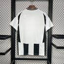 CAMISOLA DA JUVENTUS 24/25 BRANCO E PRETO